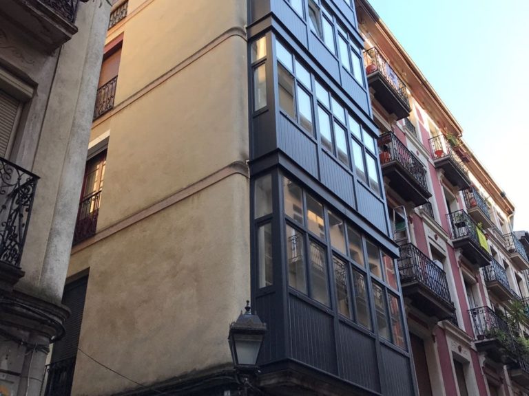 Fachada Casco Viejo Bilbao