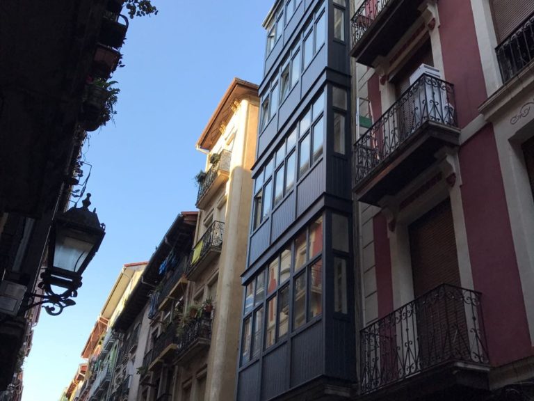 Fachada Casco Viejo Bilbao