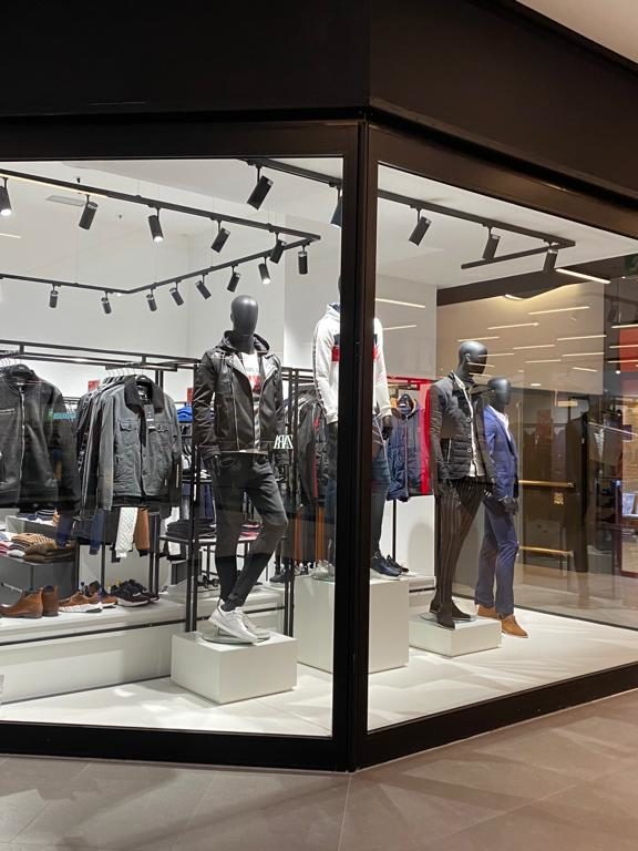 Escaparate para tienda de ropa